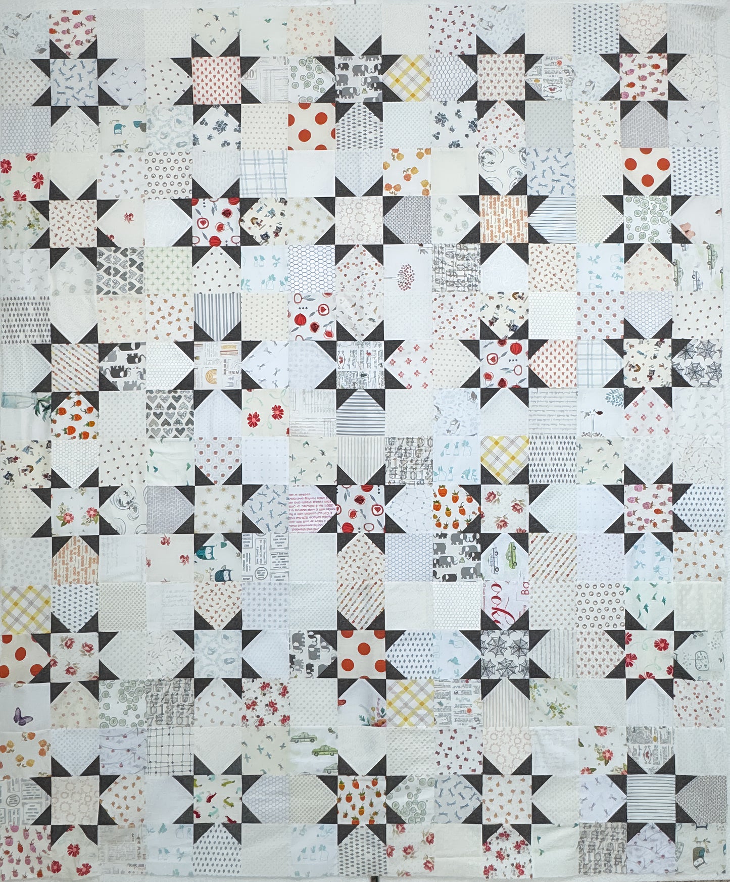 Swapping Stars Quilt Pattern - PDF Automatic Download