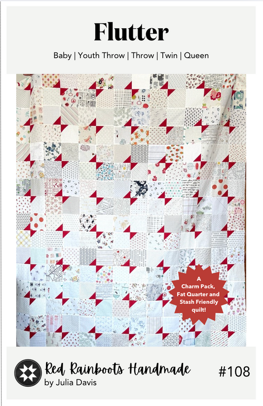 Flutter Quilt Pattern - PDF Automatic Download