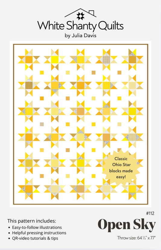 Open Sky PDF quilt pattern - Automatic Download